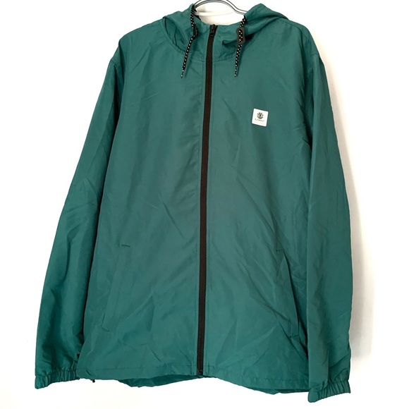 Element Alder Windbreaker Shell Jacket Mens NWT - Picture 1 of 11